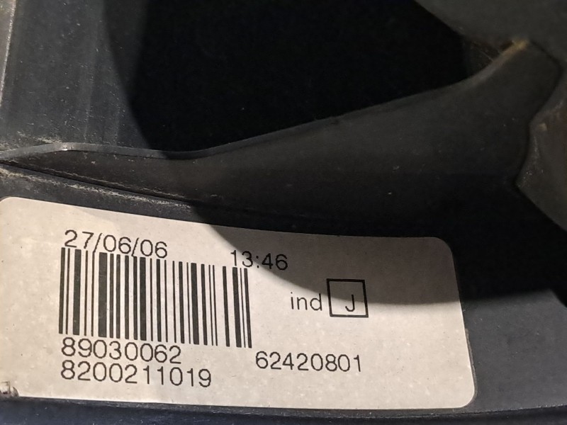 Recambio de piloto trasero derecho para dacia logan ambiance referencia OEM IAM 8200211019 89030062 