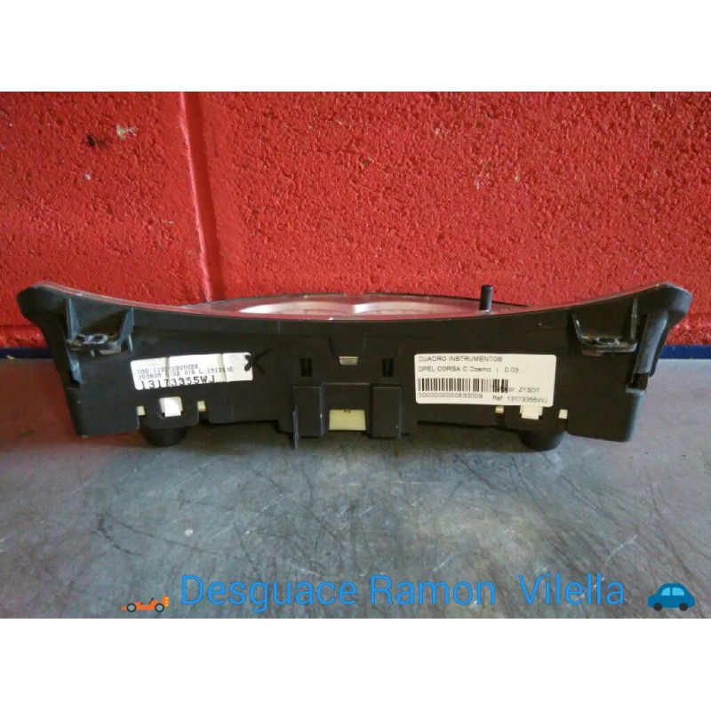 Recambio de cuadro instrumentos para opel corsa c cosmo | 0.03 - ... cosmo | 0.03 - ... referencia OEM IAM 13173355WJ 1100800050