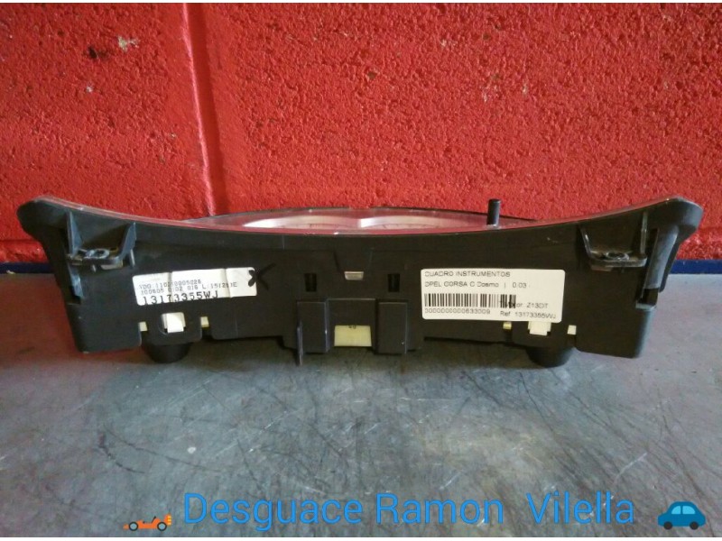 Recambio de cuadro instrumentos para opel corsa c cosmo | 0.03 - ... cosmo | 0.03 - ... referencia OEM IAM 13173355WJ 1100800050