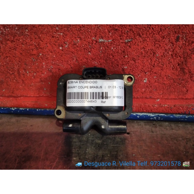 Recambio de bobina encendido para smart coupe brabus | 01.03 - 12.06 brabus | 01.03 - 12.06 referencia OEM IAM 0003100V004 A0001