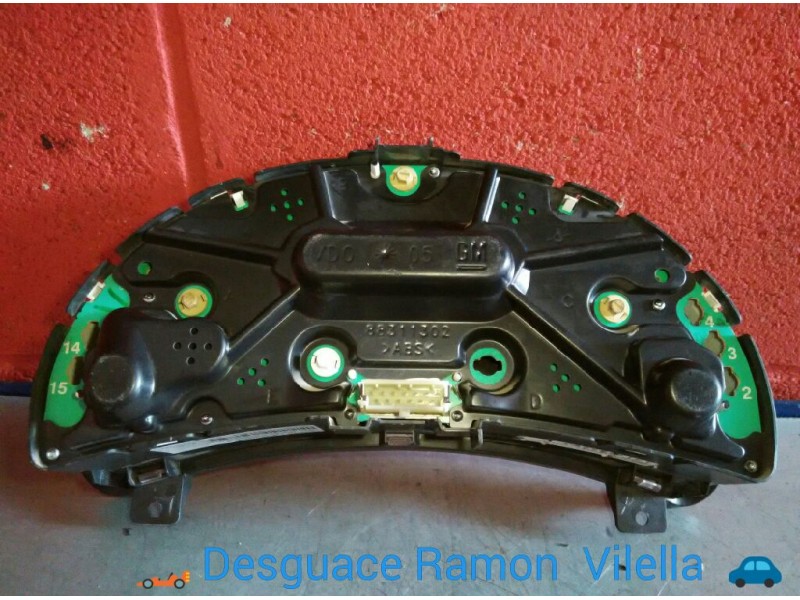 Recambio de cuadro instrumentos para opel corsa c cosmo | 0.03 - ... cosmo | 0.03 - ... referencia OEM IAM 13173355WJ 1100800050