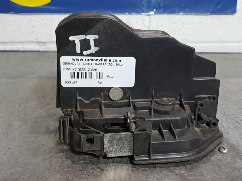 Recambio de cerradura puerta trasera izquierda para bmw x5 (e70) 3.0d referencia OEM IAM 7202147 A046998  Recambio de cerradura puerta trasera izquierda para bmw x5 (e70) 3.0d referencia OEM IAM 7202147 A046998