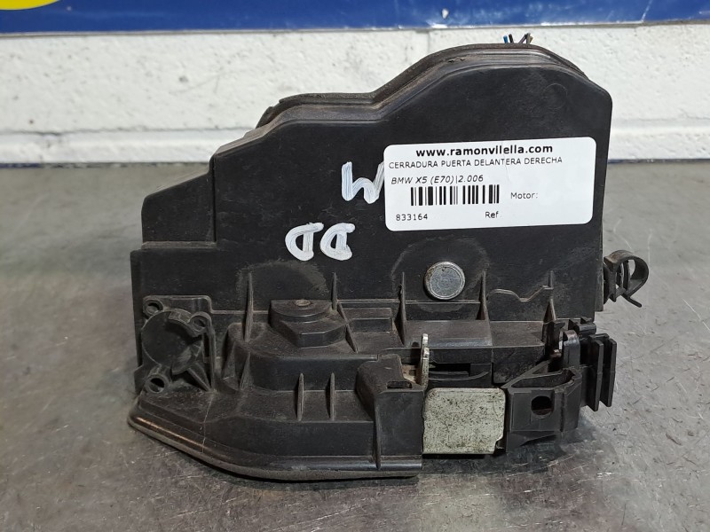 Recambio de cerradura puerta delantera derecha para bmw x5 (e70) 3.0d referencia OEM IAM 7202146 A046998 