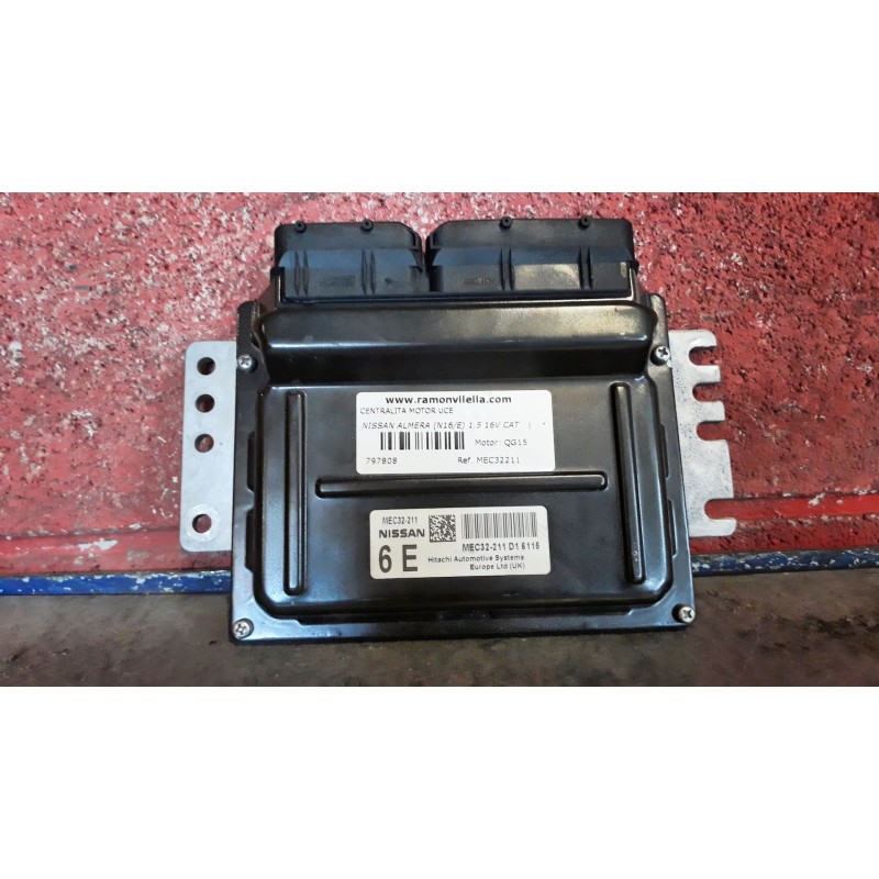 Recambio de centralita motor uce para nissan almera (n16/e) 1.5 16v cat | 0.00 - ... 1.5 16v cat | 0.00 - ... referencia OEM IAM
