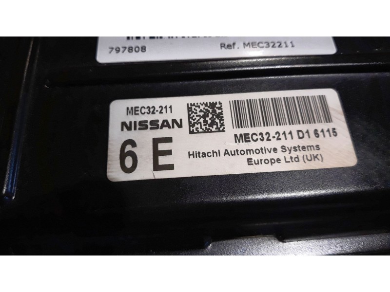 Recambio de centralita motor uce para nissan almera (n16/e) 1.5 16v cat | 0.00 - ... 1.5 16v cat | 0.00 - ... referencia OEM IAM