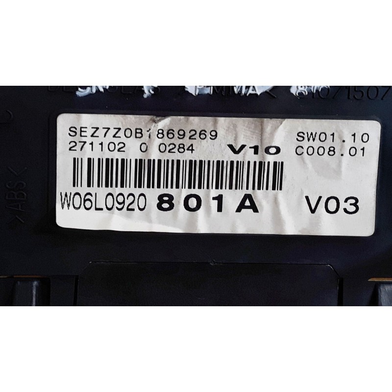 Recambio de cuadro instrumentos para seat ibiza (6l1) stella | 04.02 - 12.04 ibiza (6l1) stella | 04.02 - 12.04 referencia OEM I