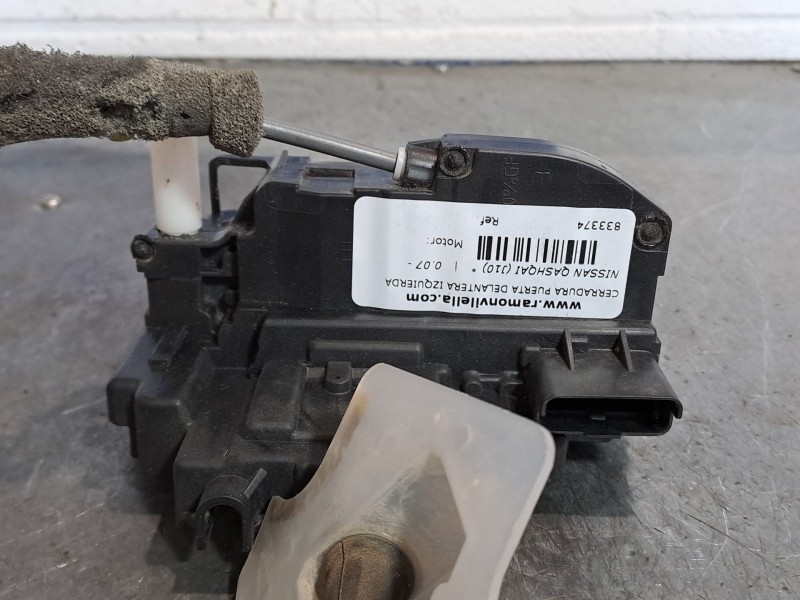 Recambio de cerradura puerta delantera izquierda para nissan qashqai (j10)  | 0.07 - ...  | 0.07 - ... referencia OEM IAM    Recambio de cerradura puerta delantera izquierda para nissan qashqai (j10)  | 0.07 - ...  | 0.07 - ... referencia OEM IAM