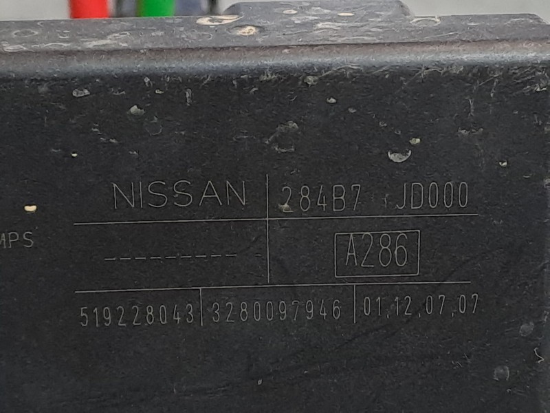 Recambio de caja reles fusibles para nissan qashqai (j10)  | 0.07 - ...  | 0.07 - ... referencia OEM IAM 284B7JD000   Recambio de caja reles fusibles para nissan qashqai (j10)  | 0.07 - ...  | 0.07 - ... referencia OEM IAM 284B7JD000