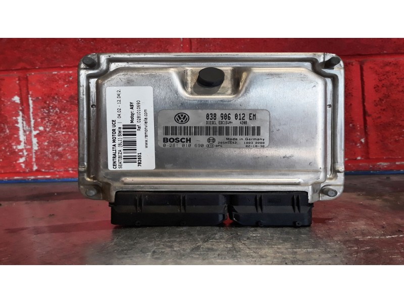 Recambio de centralita motor uce para seat ibiza (6l1) stella | 04.02 - 12.04 ibiza (6l1) stella | 04.02 - 12.04 referencia OEM 