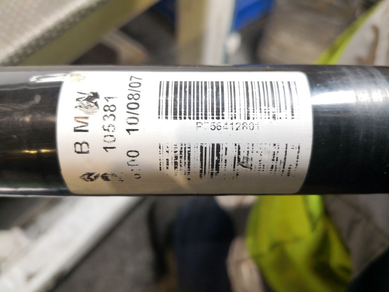 Recambio de transmision trasera derecha para bmw x5 (e70) 3.0d referencia OEM IAM P756412801 105381 