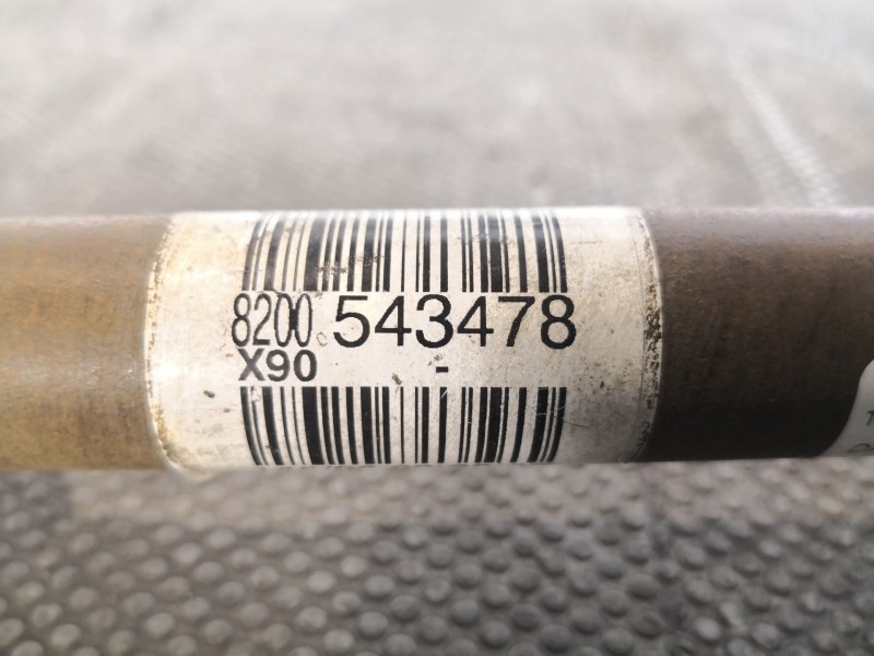 Recambio de transmision delantera derecha para dacia logan ambiance referencia OEM IAM 8200543478  