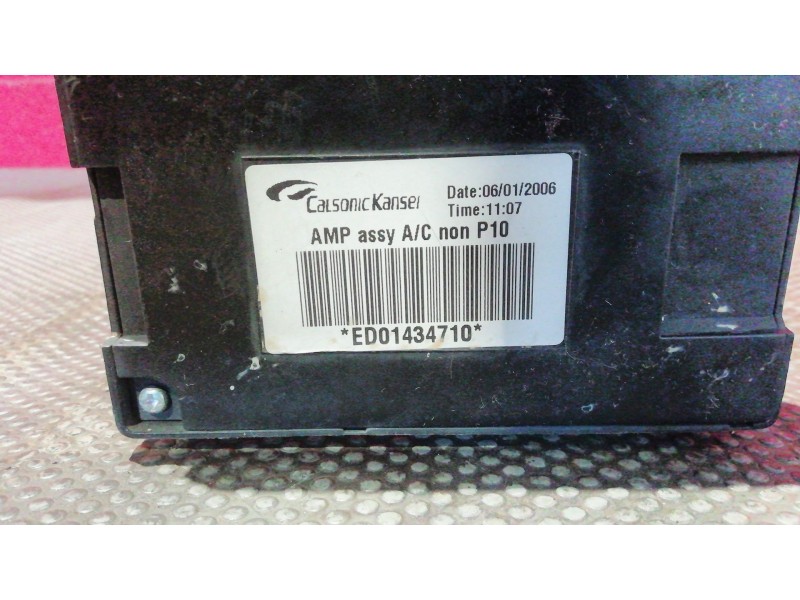 Recambio de centralita aire acondicionado para nissan almera (n16/e) 1.5 16v cat | 0.00 - ... 1.5 16v cat | 0.00 - ... referenci
