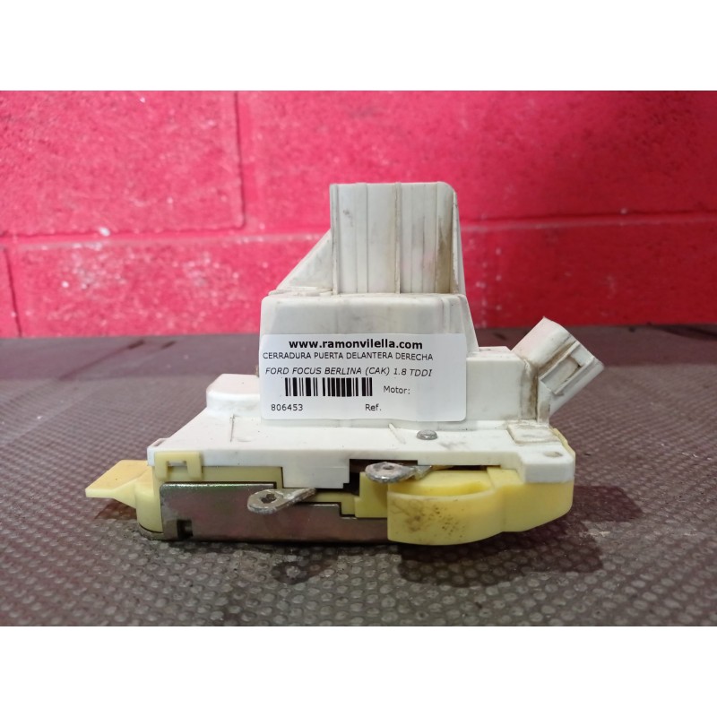Recambio de cerradura puerta delantera derecha para ford focus berlina (cak) 1.8 tddi turbodiesel cat | 0.98 - ... 1.8 tddi turb