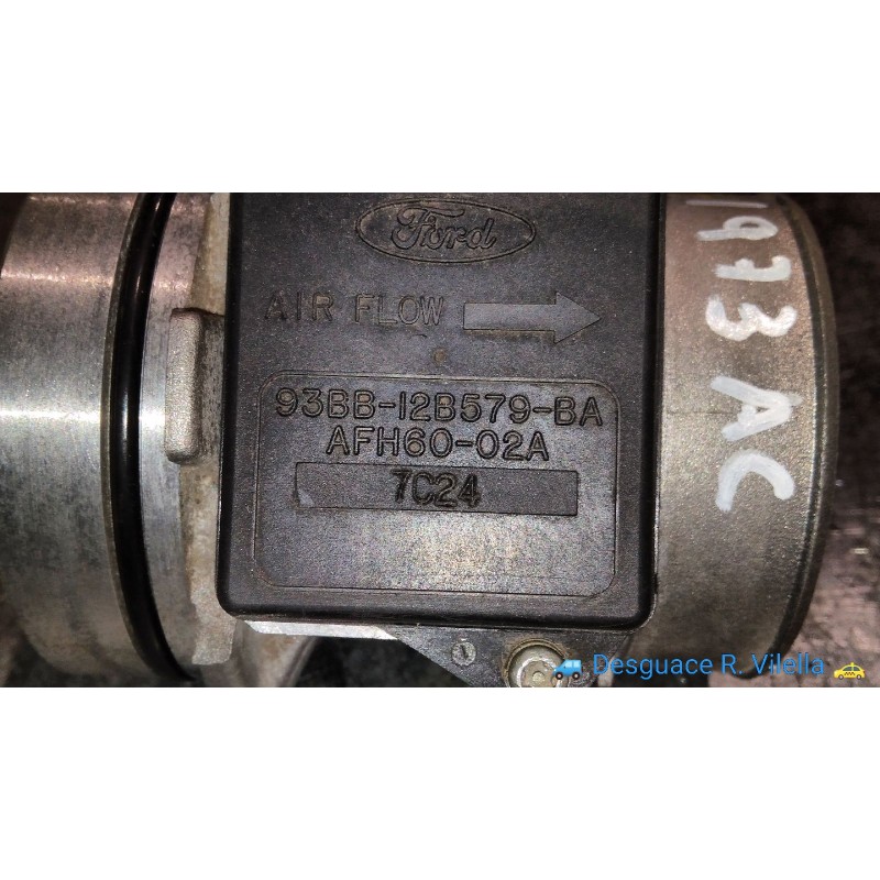 Recambio de caudalimetro para ford mondeo berlina (gd) clx | 08.96 - 12.99 clx | 08.96 - 12.99 referencia OEM IAM 93BB12B579BA  