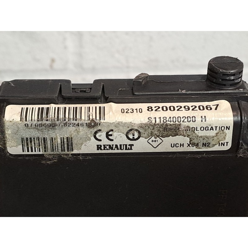Recambio de centralita uch para renault megane i fase 2 berlina (ba0) 1.9 dci authentique referencia OEM IAM 8200292067  