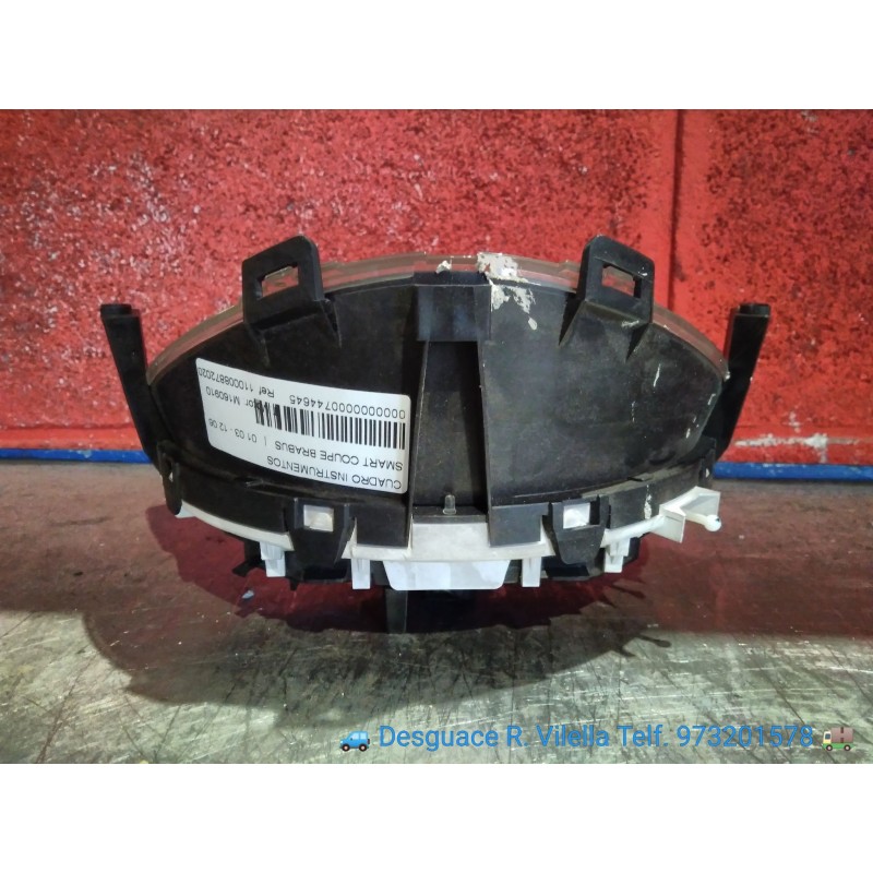 Recambio de cuadro instrumentos para smart coupe brabus | 01.03 - 12.06 brabus | 01.03 - 12.06 referencia OEM IAM 110008872020 0