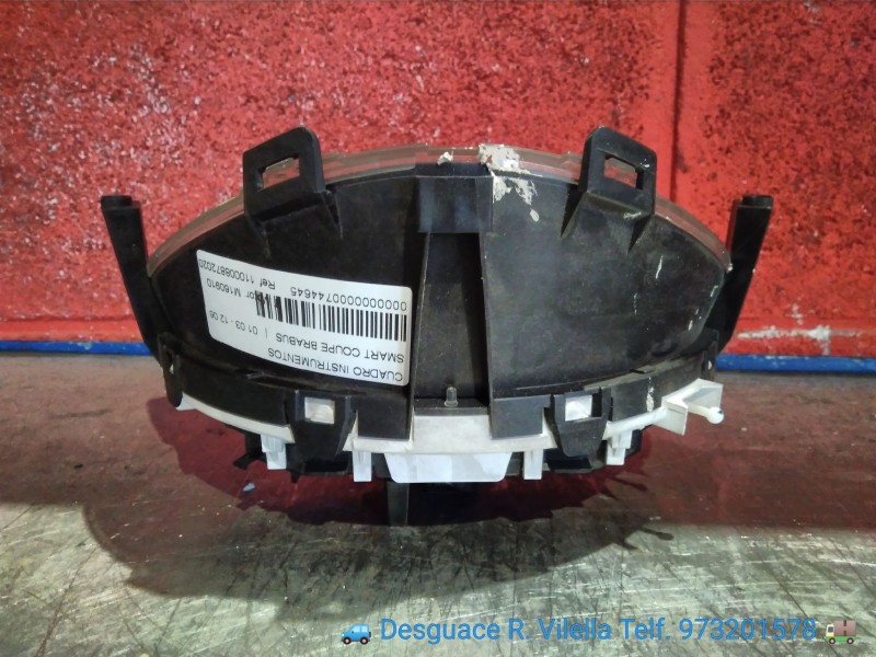 Recambio de cuadro instrumentos para smart coupe brabus | 01.03 - 12.06 brabus | 01.03 - 12.06 referencia OEM IAM 110008872020 0