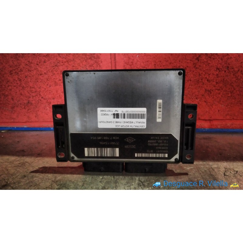 Recambio de centralita motor uce para renault megane i fase 2 gandtour (ka..) 1.9 diesel | 0.99 - 0.03 1.9 diesel | 0.99 - 0.03 