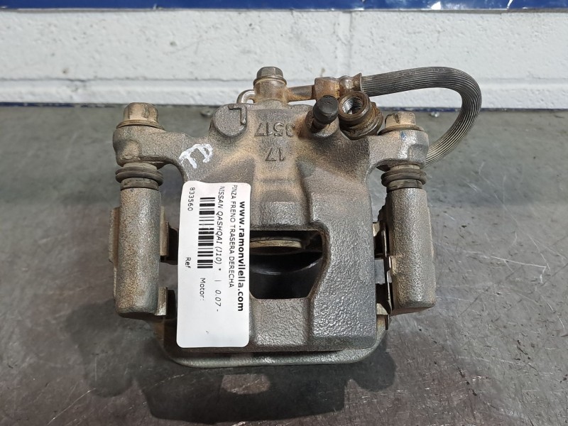 Recambio de pinza freno trasera derecha para nissan qashqai (j10)  | 0.07 - ...  | 0.07 - ... referencia OEM IAM    Recambio de pinza freno trasera derecha para nissan qashqai (j10)  | 0.07 - ...  | 0.07 - ... referencia OEM IAM