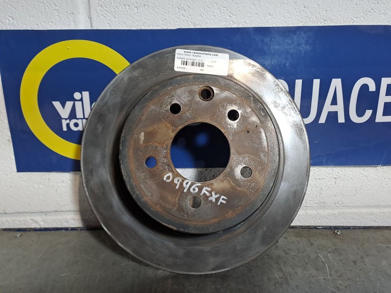Recambio de disco freno trasero para nissan qashqai (j10)  | 0.07 - ...  | 0.07 - ... referencia OEM IAM    Recambio de disco freno trasero para nissan qashqai (j10)  | 0.07 - ...  | 0.07 - ... referencia OEM IAM