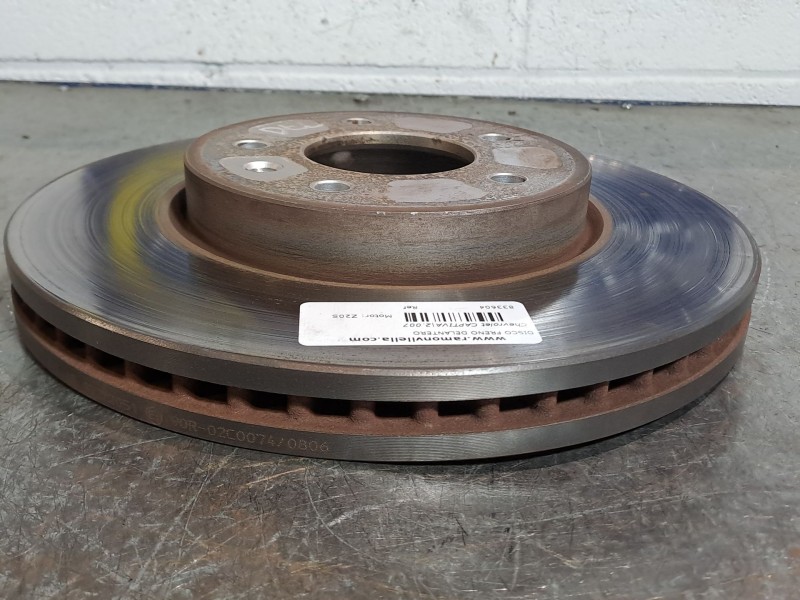 Recambio de disco freno delantero para chevrolet captiva 2.0 vcdi ls referencia OEM IAM   