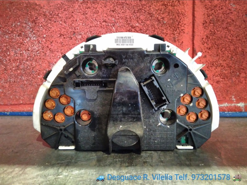 Recambio de cuadro instrumentos para smart coupe brabus | 01.03 - 12.06 brabus | 01.03 - 12.06 referencia OEM IAM 110008872020 0