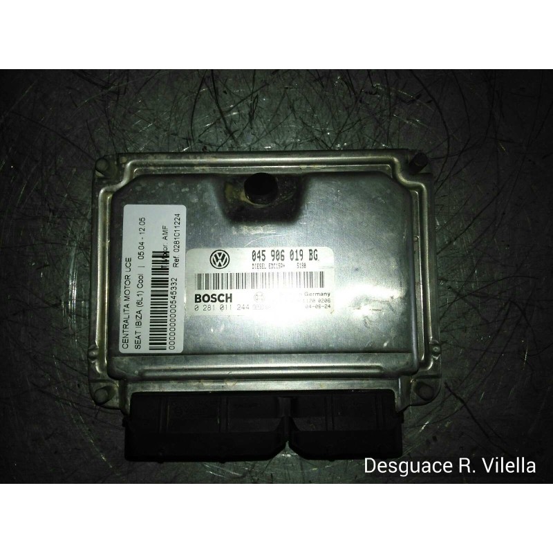 Recambio de centralita motor uce para seat ibiza (6l1) cool | 05.04 - 12.05 cool | 05.04 - 12.05 referencia OEM IAM 0281011244 0