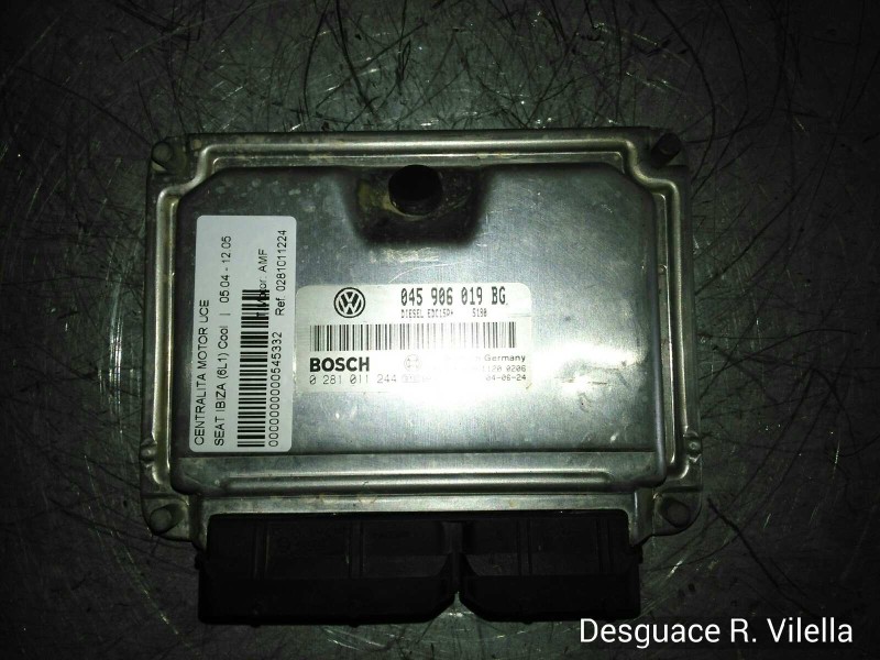 Recambio de centralita motor uce para seat ibiza (6l1) cool | 05.04 - 12.05 cool | 05.04 - 12.05 referencia OEM IAM 0281011244 0