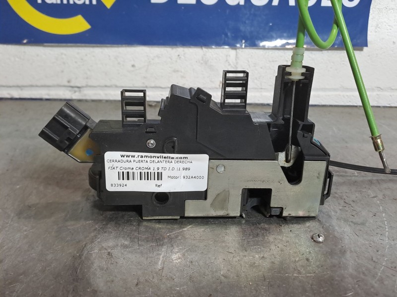 Recambio de cerradura puerta delantera derecha para fiat croma croma 1.9 td i.d. referencia OEM IAM    Recambio de cerradura puerta delantera derecha para fiat croma croma 1.9 td i.d. referencia OEM IAM
