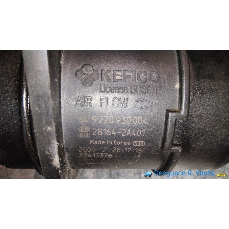 Recambio de caudalimetro para hyundai i30 comfort | 07.07 - 12.12 comfort | 07.07 - 12.12 referencia OEM IAM 9220930004  