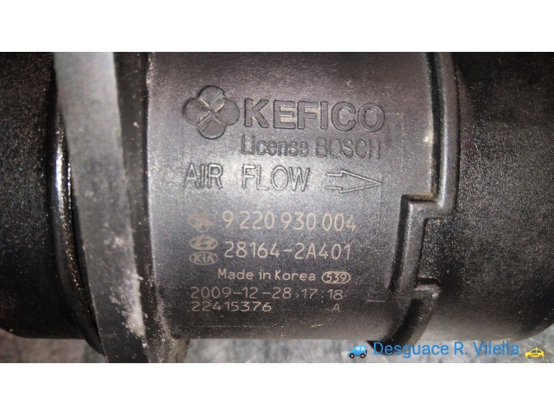 Recambio de caudalimetro para hyundai i30 comfort | 07.07 - 12.12 comfort | 07.07 - 12.12 referencia OEM IAM 9220930004  