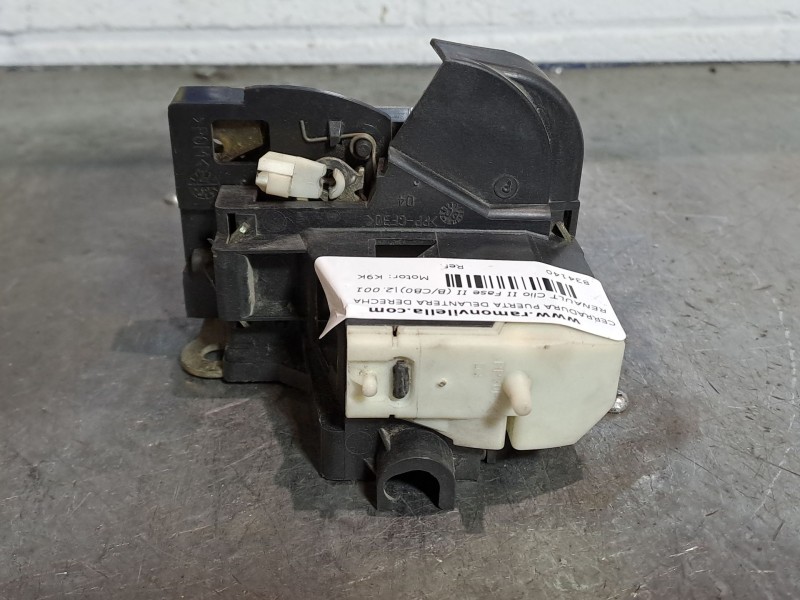 Recambio de cerradura puerta delantera derecha para renault clio ii fase ii (b/cb0) billabong referencia OEM IAM    Recambio de cerradura puerta delantera derecha para renault clio ii fase ii (b/cb0) billabong referencia OEM IAM