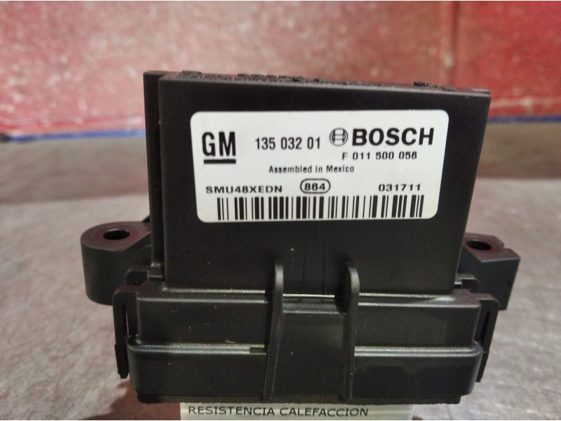 Recambio de resistencia calefaccion para opel astra j lim. (12.2009)  | ... (12.2009)  | ... referencia OEM IAM 13503201   Recambio de resistencia calefaccion para opel astra j lim. (12.2009)  | ... (12.2009)  | ... referencia OEM IAM 13503201