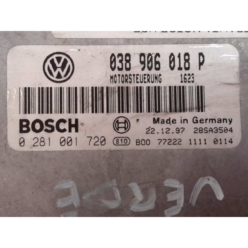 Recambio de centralita motor uce para volkswagen passat berlina (3b2) highline | 09.96 - 12.99 highline | 09.96 - 12.99 referenc