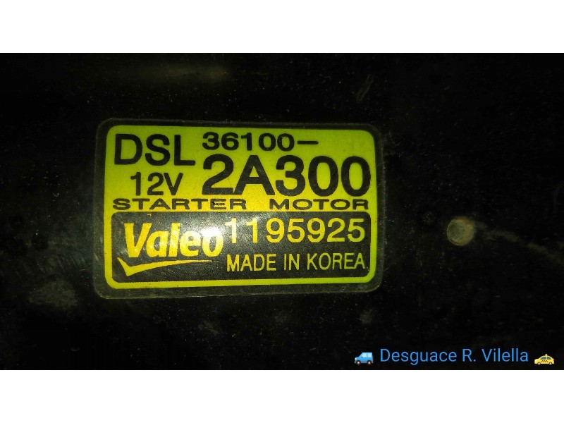 Recambio de motor arranque para hyundai i30 comfort | 07.07 - 12.12 comfort | 07.07 - 12.12 referencia OEM IAM 361002A300 119592