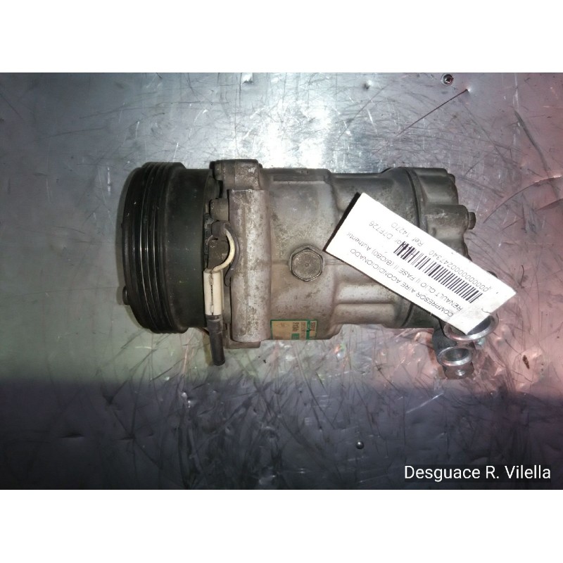 Recambio de compresor aire acondicionado para renault clio ii fase ii (b/cb0) authentique | 06.01 - 12.08 authentique | 06.01 - 