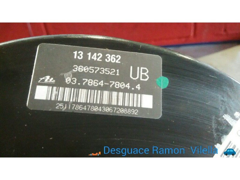 Recambio de servofreno para opel astra gtc sport | 12.04 - 12.07 sport | 12.04 - 12.07 referencia OEM IAM 13142362 360573521 
