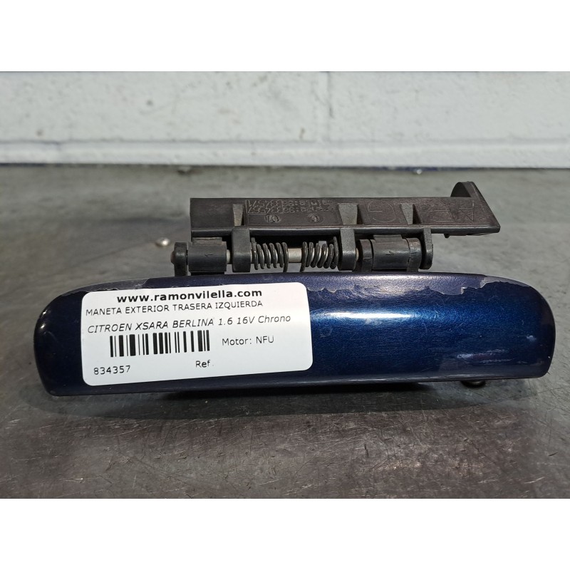 Recambio de maneta exterior trasera izquierda para citroen xsara berlina 1.6 16v chrono | 01.01 - ... 1.6 16v chrono | 01.01 - .