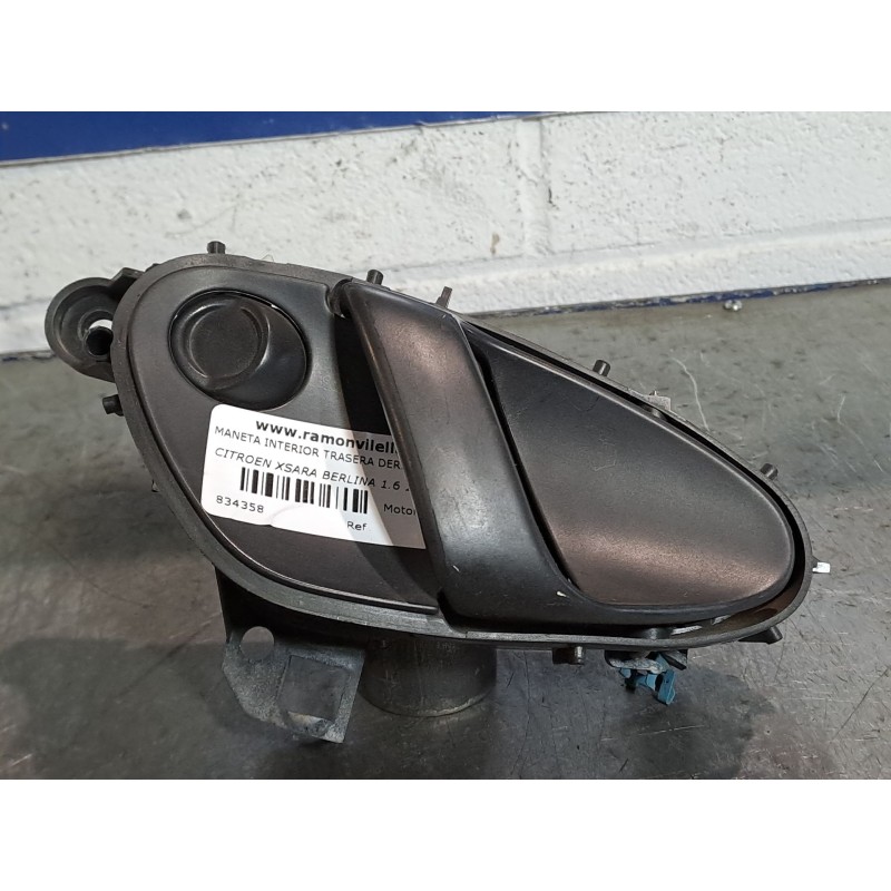 Recambio de maneta interior trasera derecha para citroen xsara berlina 1.6 16v chrono | 01.01 - ... 1.6 16v chrono | 01.01 - ...
