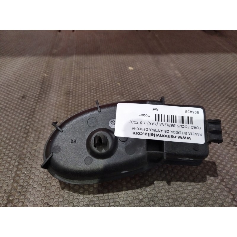 Recambio de maneta interior delantera derecha para ford focus berlina (cak) 1.8 tddi turbodiesel cat | 0.98 - ... 1.8 tddi turbo