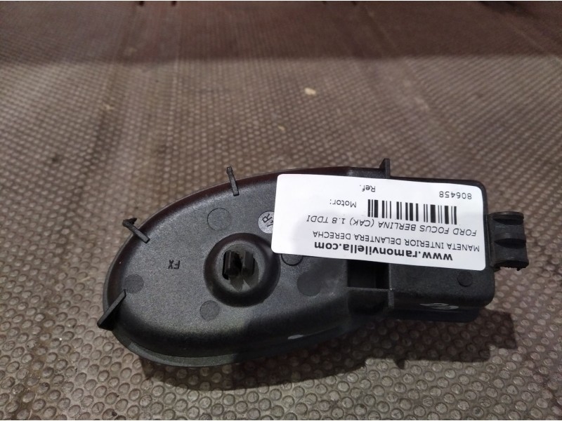 Recambio de maneta interior delantera derecha para ford focus berlina (cak) 1.8 tddi turbodiesel cat | 0.98 - ... 1.8 tddi turbo