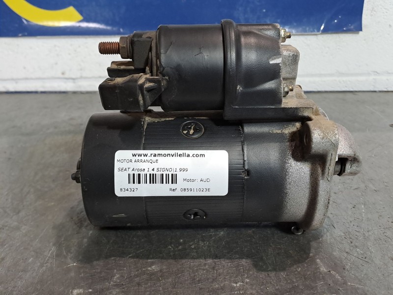 Recambio de motor arranque para seat arosa 1.4 signo referencia OEM IAM 085911023E  