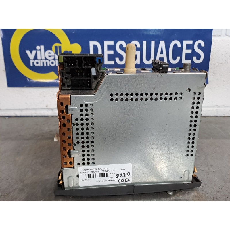 Recambio de sistema audio radio cd para renault megane ii berlina 5p  | 0.00 - ...  | 0.00 - ... referencia OEM IAM 8200256141TR
