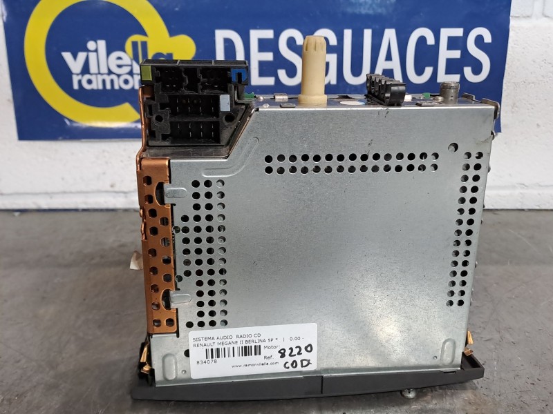 Recambio de sistema audio radio cd para renault megane ii berlina 5p  | 0.00 - ...  | 0.00 - ... referencia OEM IAM 8200256141TR