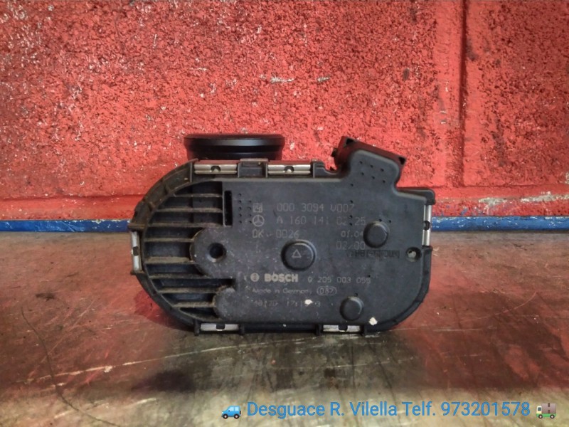 Recambio de caja mariposa para smart coupe brabus | 01.03 - 12.06 brabus | 01.03 - 12.06 referencia OEM IAM 0205003055  