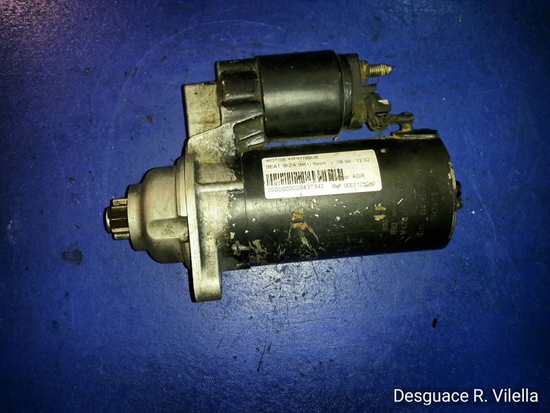 Recambio de motor arranque para seat ibiza (6k1) sport | 08.99 - 12.02 sport | 08.99 - 12.02 referencia OEM IAM 0001125012  