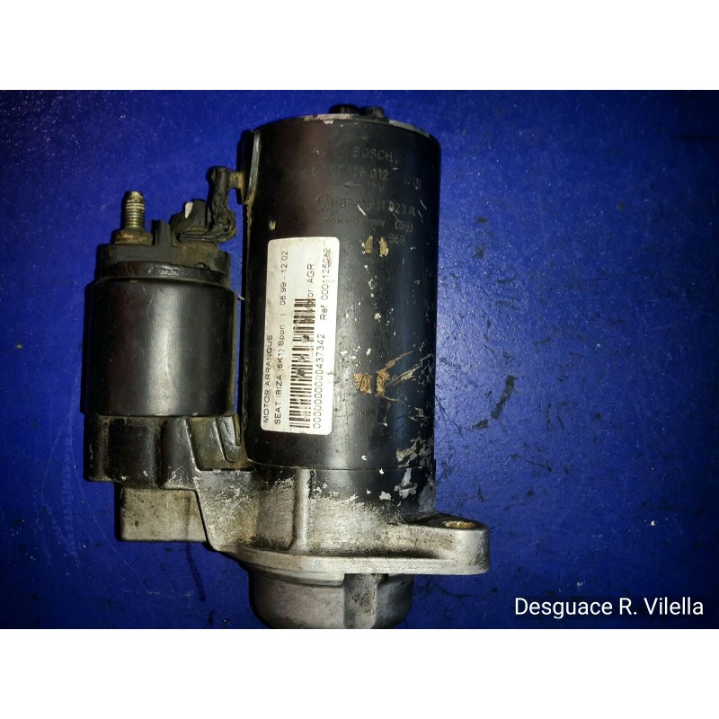 Recambio de motor arranque para seat ibiza (6k1) sport | 08.99 - 12.02 sport | 08.99 - 12.02 referencia OEM IAM 0001125012  