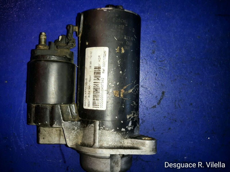 Recambio de motor arranque para seat ibiza (6k1) sport | 08.99 - 12.02 sport | 08.99 - 12.02 referencia OEM IAM 0001125012  