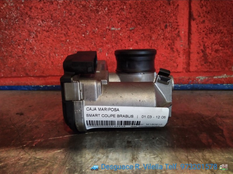 Recambio de caja mariposa para smart coupe brabus | 01.03 - 12.06 brabus | 01.03 - 12.06 referencia OEM IAM 0205003055  