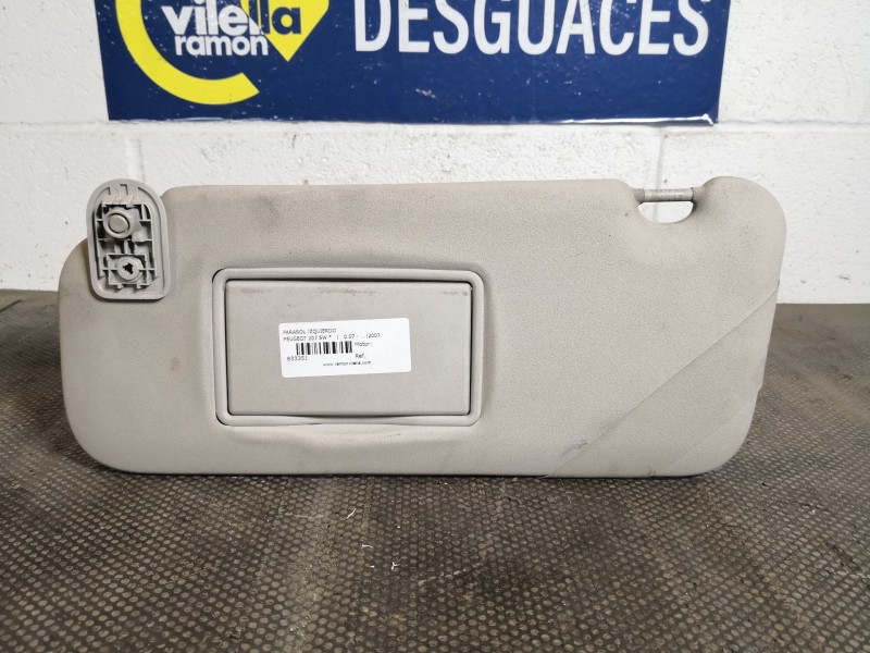 Recambio de parasol izquierdo para peugeot 207 sw  | 0.07 - ...  | 0.07 - ... referencia OEM IAM    Recambio de parasol izquierdo para peugeot 207 sw  | 0.07 - ...  | 0.07 - ... referencia OEM IAM